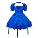 Red And Blue Twins Gothic Lolita Dress OP by Diamond Honey (DH112)